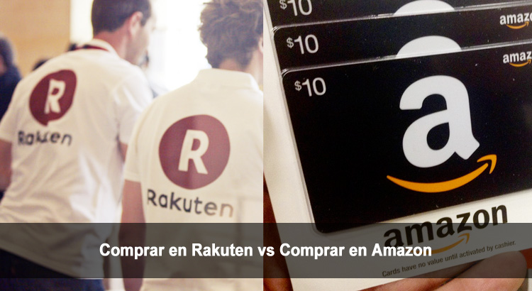 Comprar en Rakuten vs Comprar en Amazon